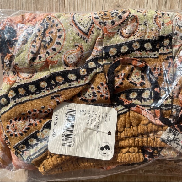 NEW Free People Bali Mariposa Slip Dress In Black Combo - Picture 8 of 15